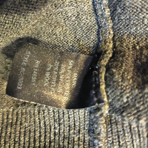 S BLK Button Down Cardigan - Picture 3 of 3